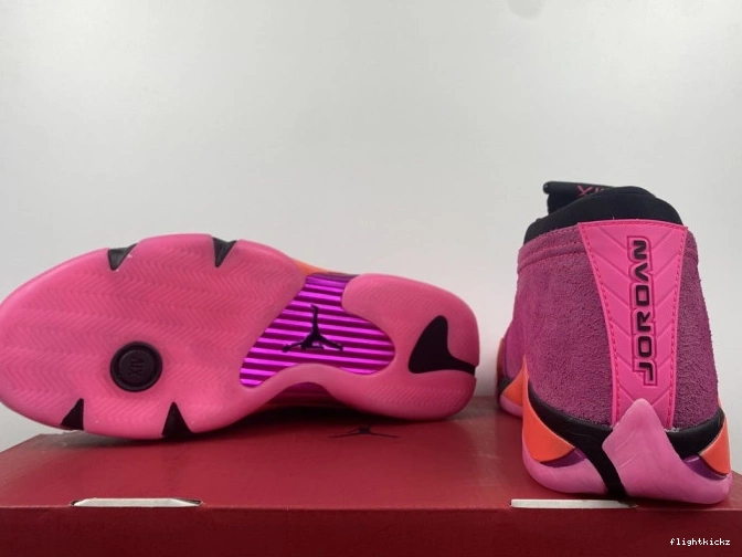 Pink Jordan Shocking DH4121-600 (W) Low 14 Retro 0820